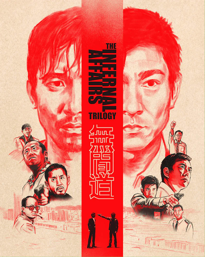 (LE Boxset) Infernal Affairs Trilogy (Umbrella 4k UHD / Blu-Ray All Region)