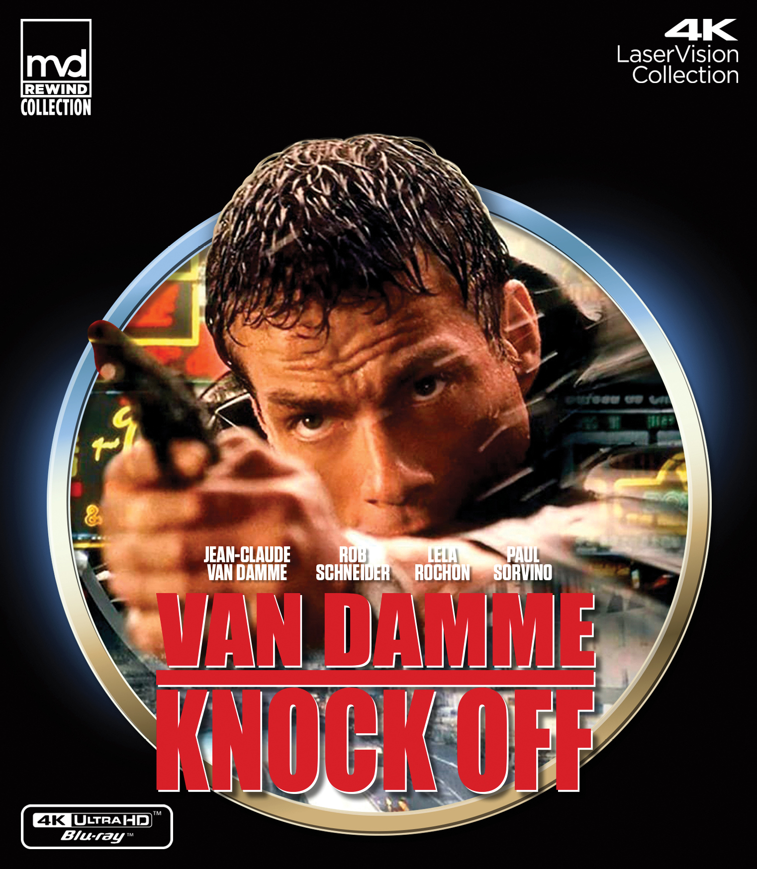 Knock Off (MVD) (4k UHD / Blu-Ray)
