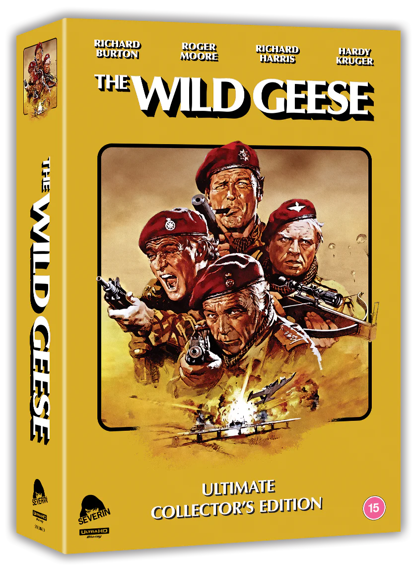 (Ultimate LE) The Wild Geese (Severin Films UK CD / 4k UHD / Blu-Ray All Region) Preorder