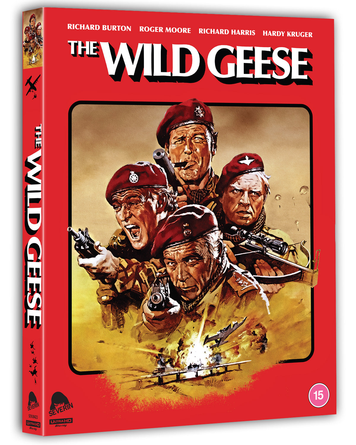 (standard 4k) The Wild Geese (Severin Films UK 4k UHD / Blu-Ray All Region)