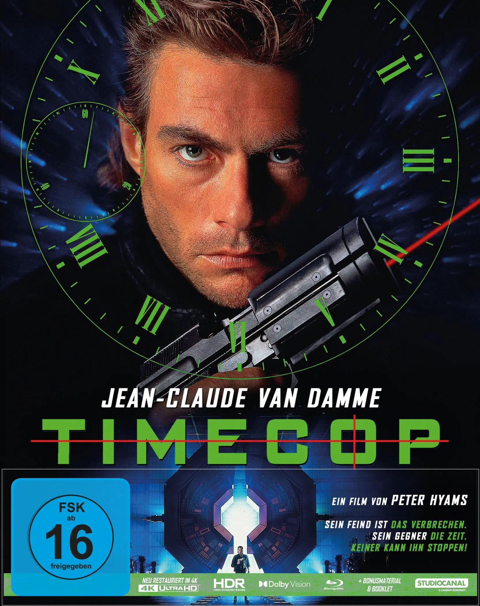 Time Cop (LE Mediabook 4k UHD All Region / Blu-Ray Region B)