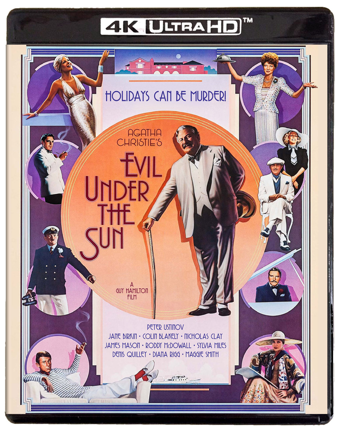 Evil Under the Sun (Kino) (4k UHD / Blu-Ray)