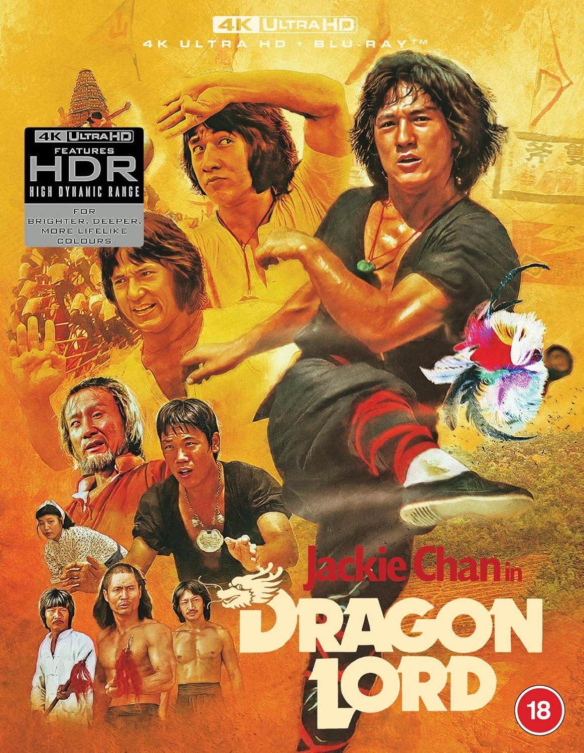 Dragon Lord (LE 88 Films UK 4k UHD All Region / Blu-Ray Region B)