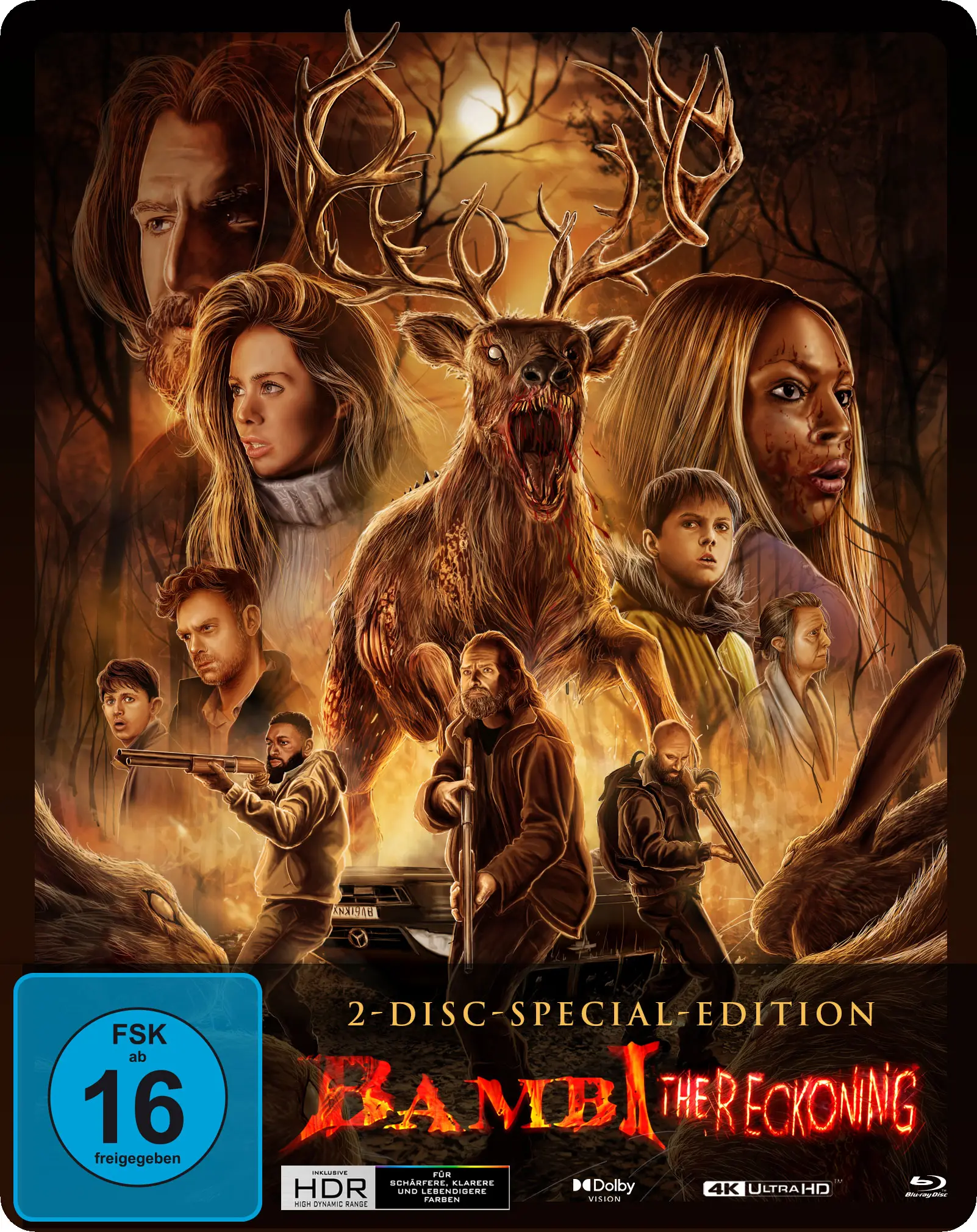 Bambi: The Reckoning (LE Steelbook Plaion 4k UHD All Region / Blu-Ray Region B)