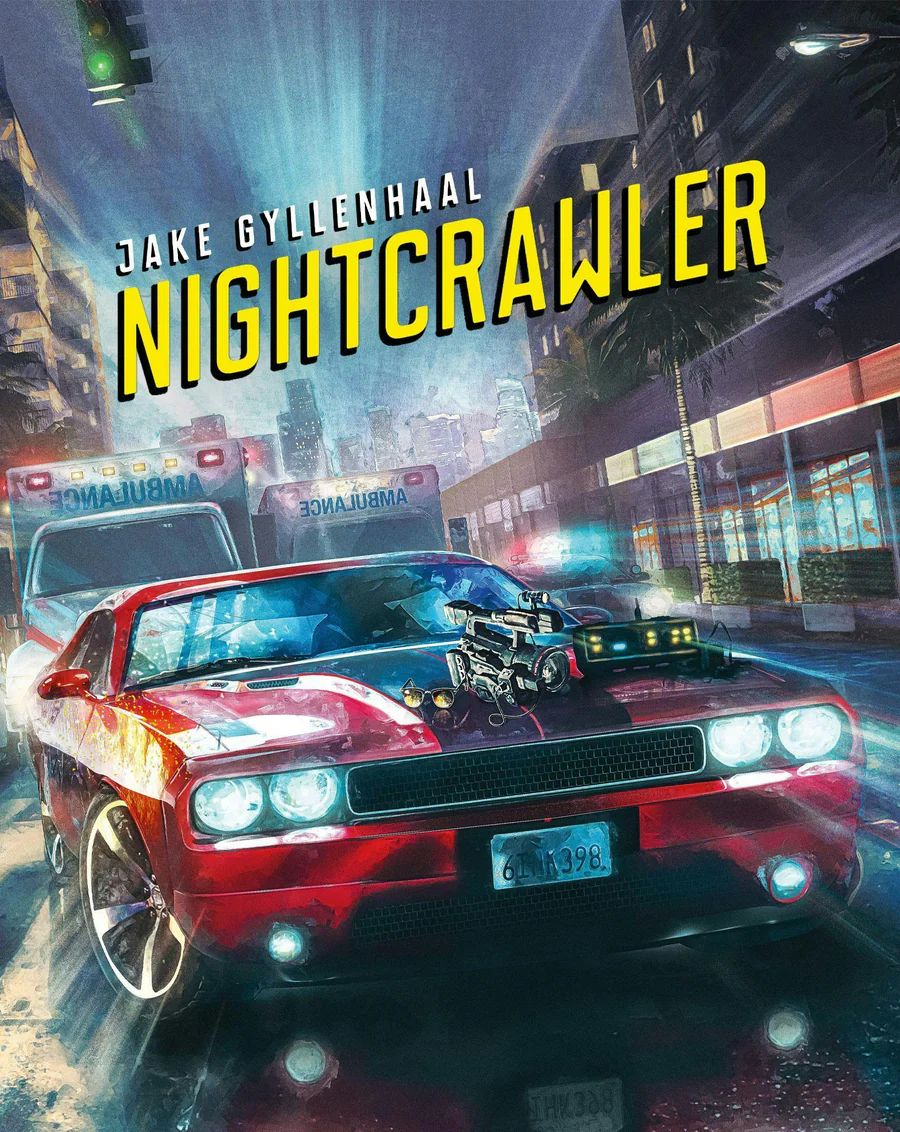 (Steelbook) Nightcrawler (Scream Factory) (4k UHD / Blu-Ray)