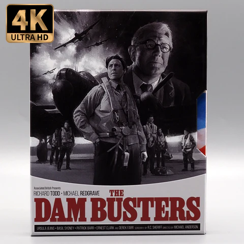 Dam Busters (Limited Slipcover Film Movement) (4k UHD / Blu-Ray)