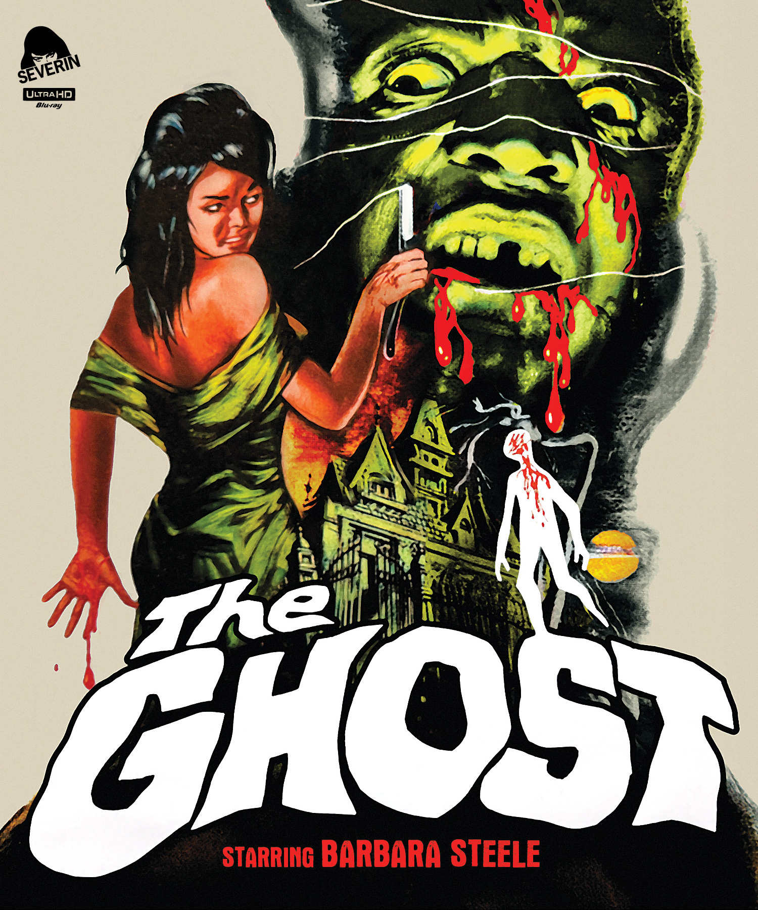 (4k) The Ghost (Severin) (4k UHD / Blu-Ray All Region)