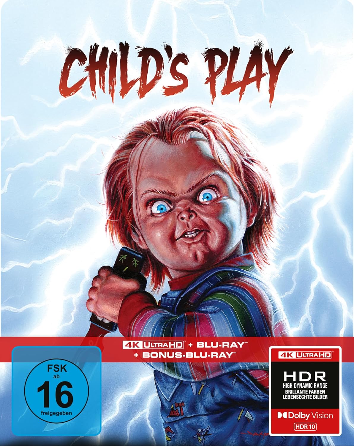 (Steelbook) Child’s Play (4k UHD All Region / Blu-Ray Region B)