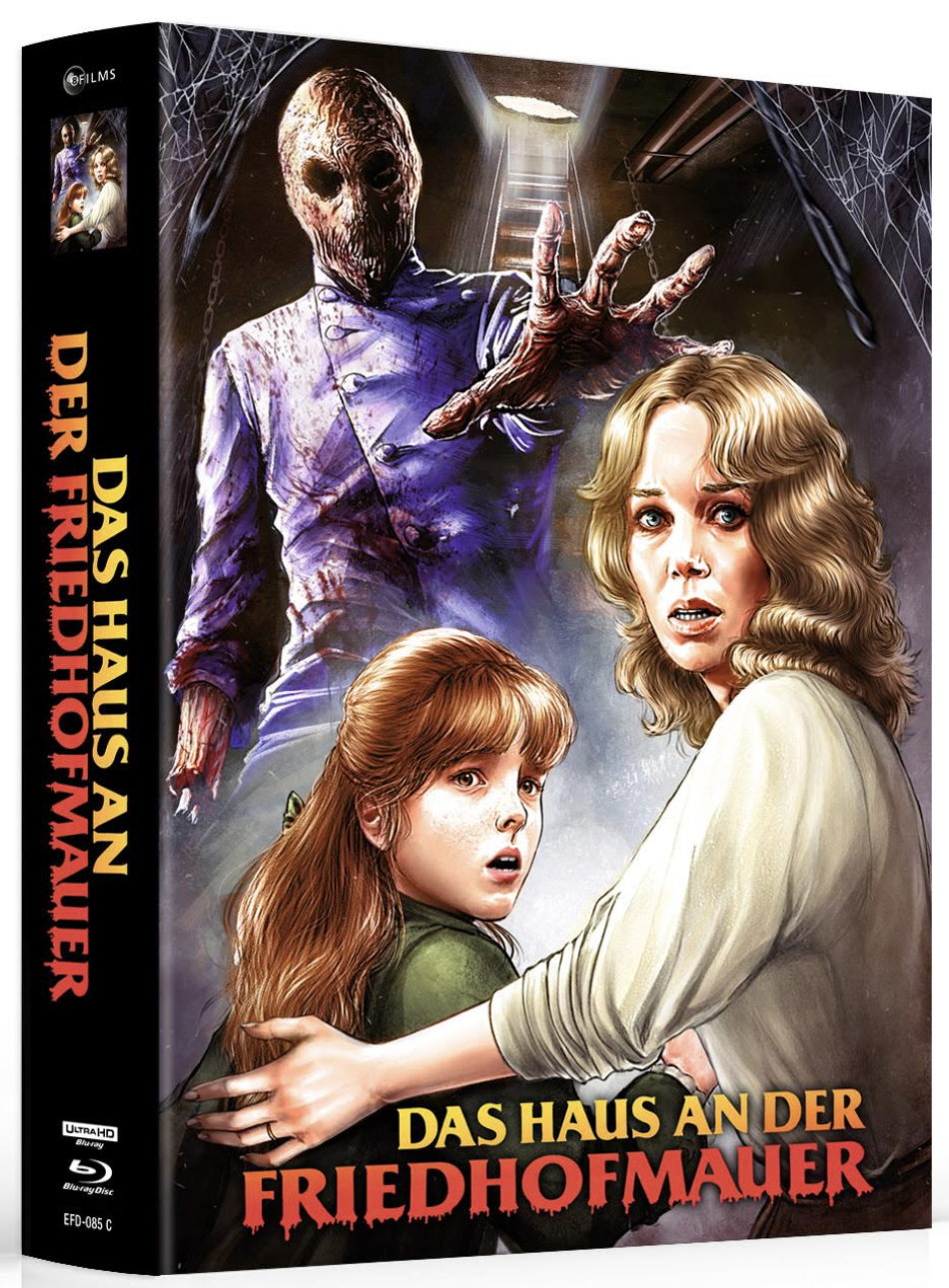 (Cover C) House by the Cemetery (LE 222 Mediabook 8 films 4k UHD / Blu-Ray All Region)