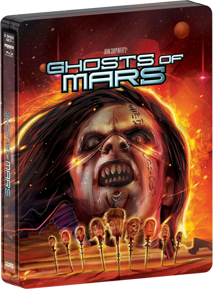 (Steelbook) Ghosts of Mars (Scream Factory) (4k UHD / Blu-Ray)