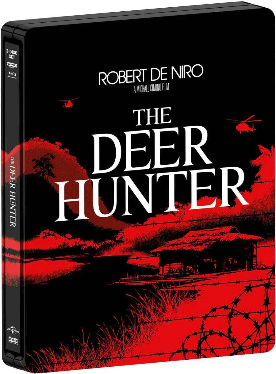 (Steelbook) The Deer Hunter (Scream Factory) (4k UHD / Blu-Ray)