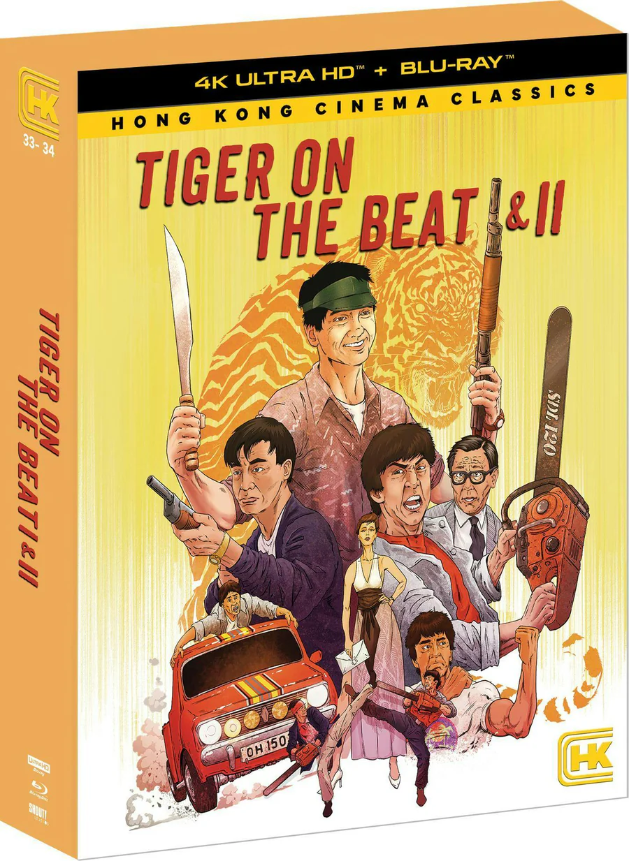 Tiger On Beat 1 & 2 (Shout Factory HKCC) (4k UHD / Blu-Ray)