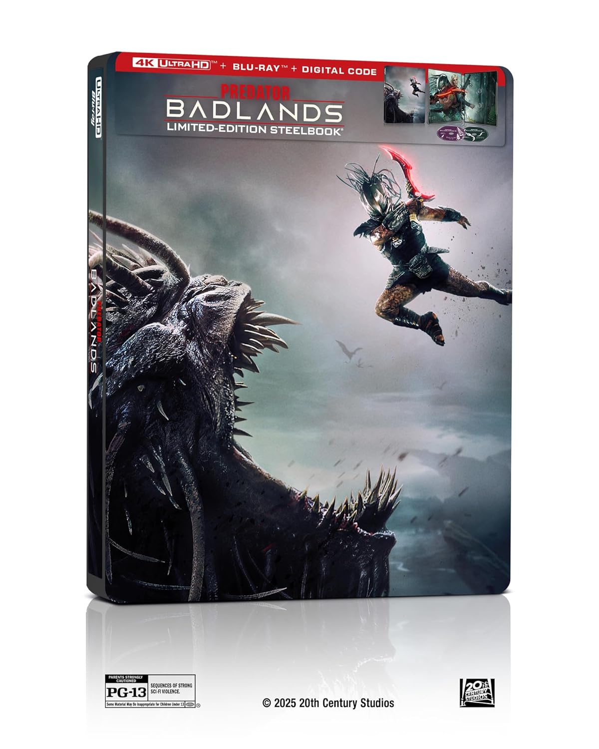 Predator Badlands (LE Steelbook 4k UHD / Blu-Ray)