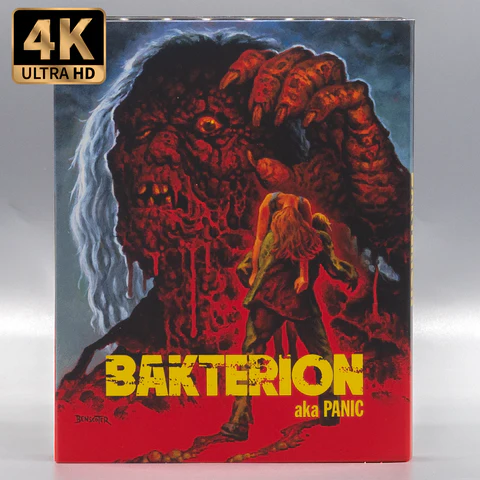 Bakterion (Limited Slipcover Vinegar Syndrome) (4k UHD / Blu-Ray All Region)