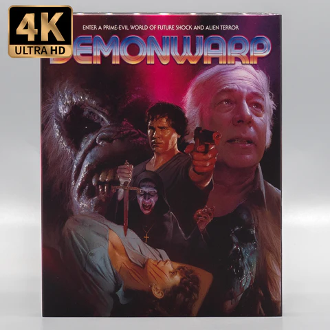 Demonwarp (Limited Slipcover Vinegar Syndrome) (4k UHD / Blu-Ray All Region)