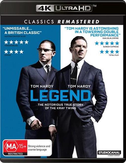 Legend 2015 (AU 4k UHD All Region)