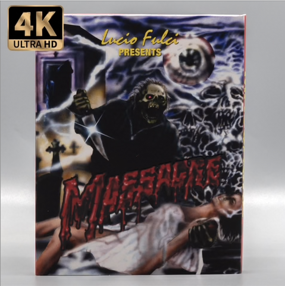 (alternate slipcover) Massacre (LE Slipcover Vinegar Syndrome) (4k UHD / Blu-Ray All Region)
