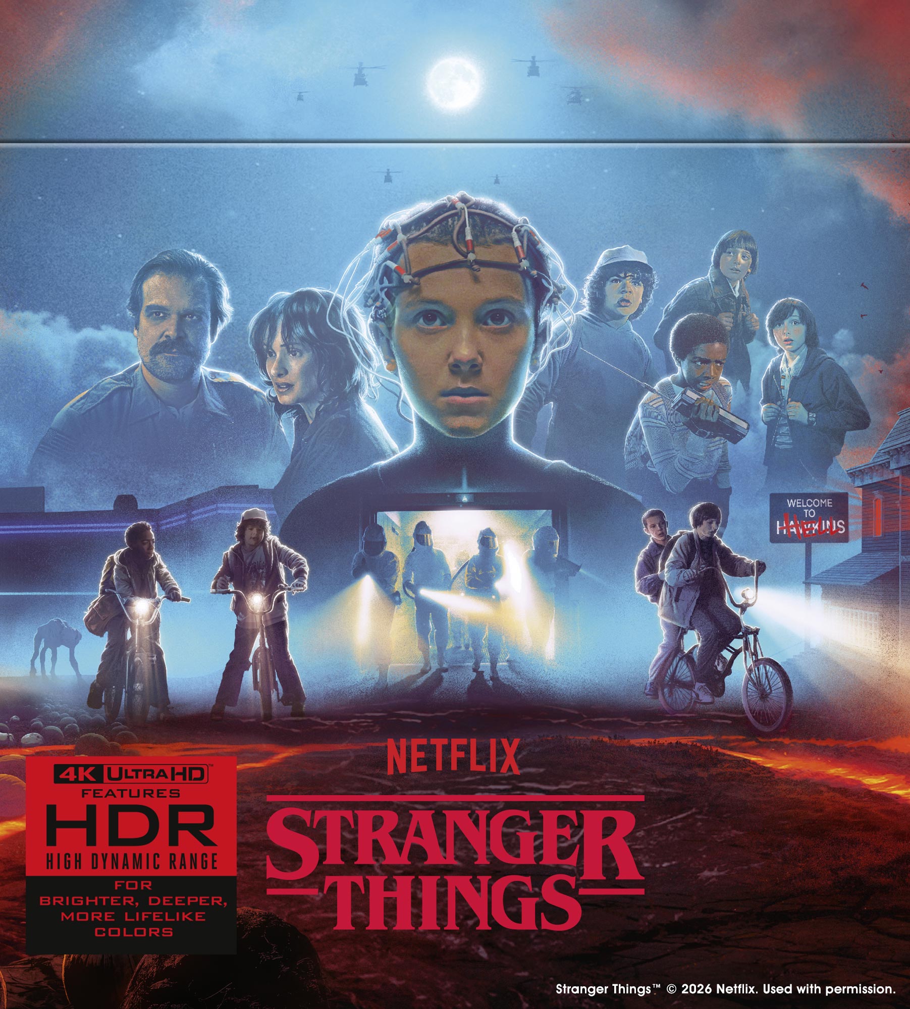 (4k Deluxe) Stranger Things The Complete Series (Arrow US 4k UHD All Region) Preorder