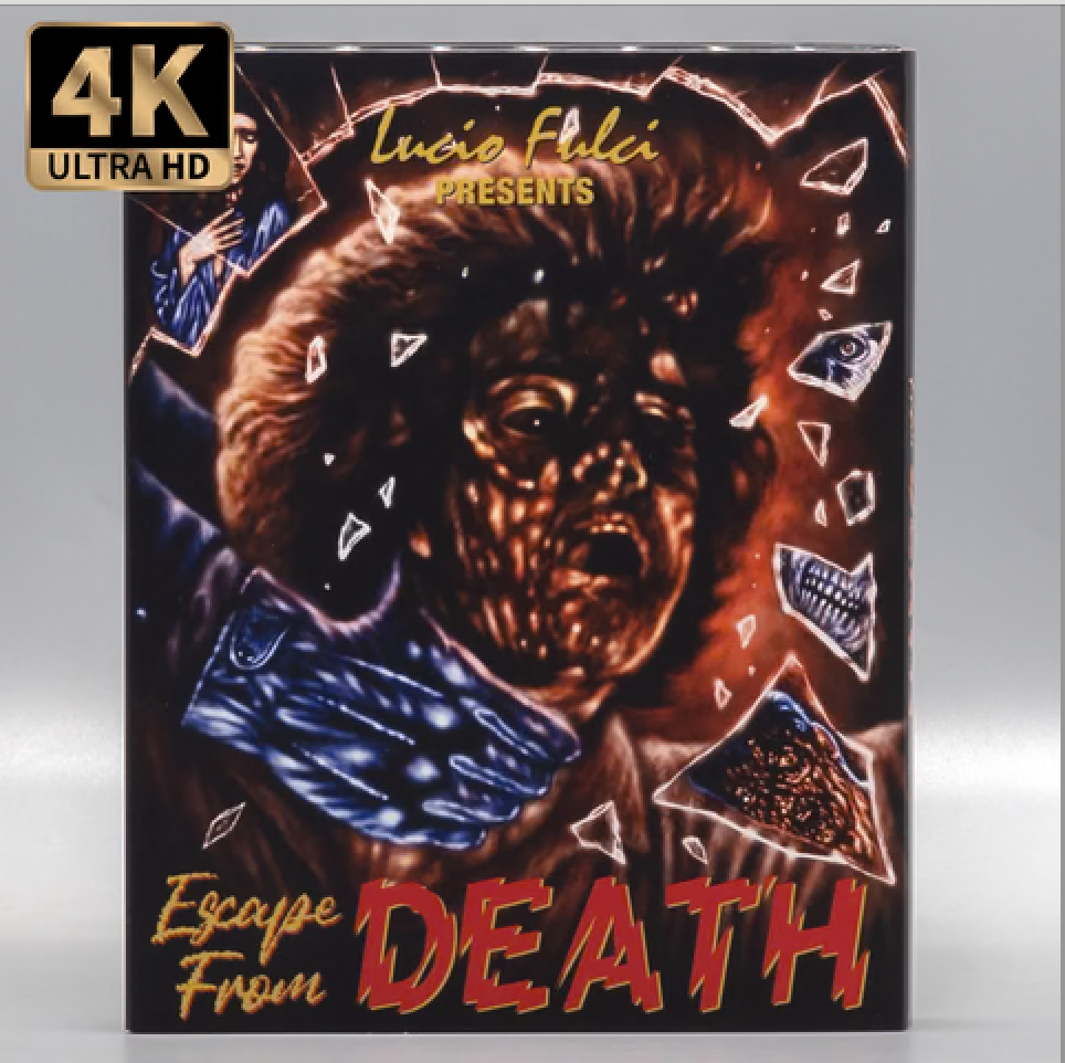 (alternate slipcover) Escape from Death (LE Slipcover Vinegar Syndrome) (4k UHD / Blu-Ray All Region)