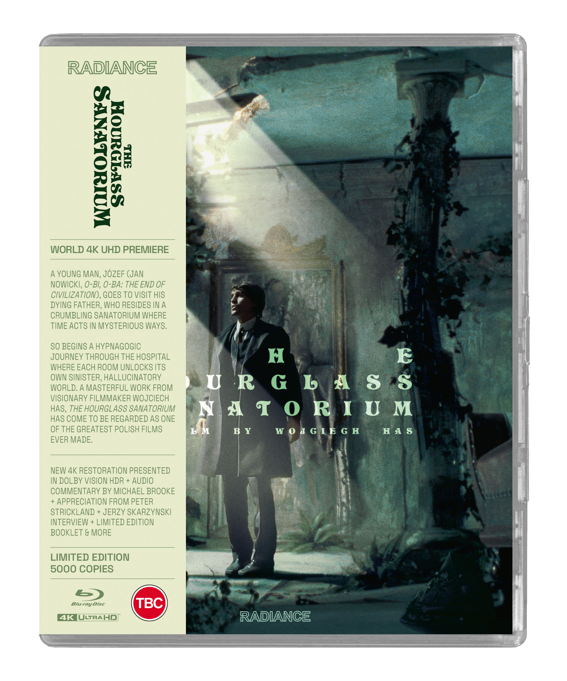 The Hourlgass Sanatorium (LE Radiance Films UK) (4k UHD / Blu-Ray All Region) Preorder