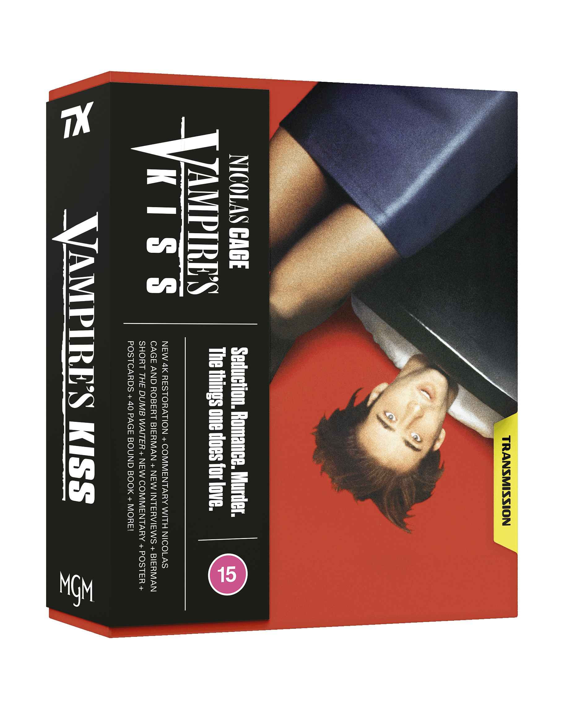 Vampire’s Kiss (Transmission LE 4k UHD All Region / Blu-Ray Region B) preorder