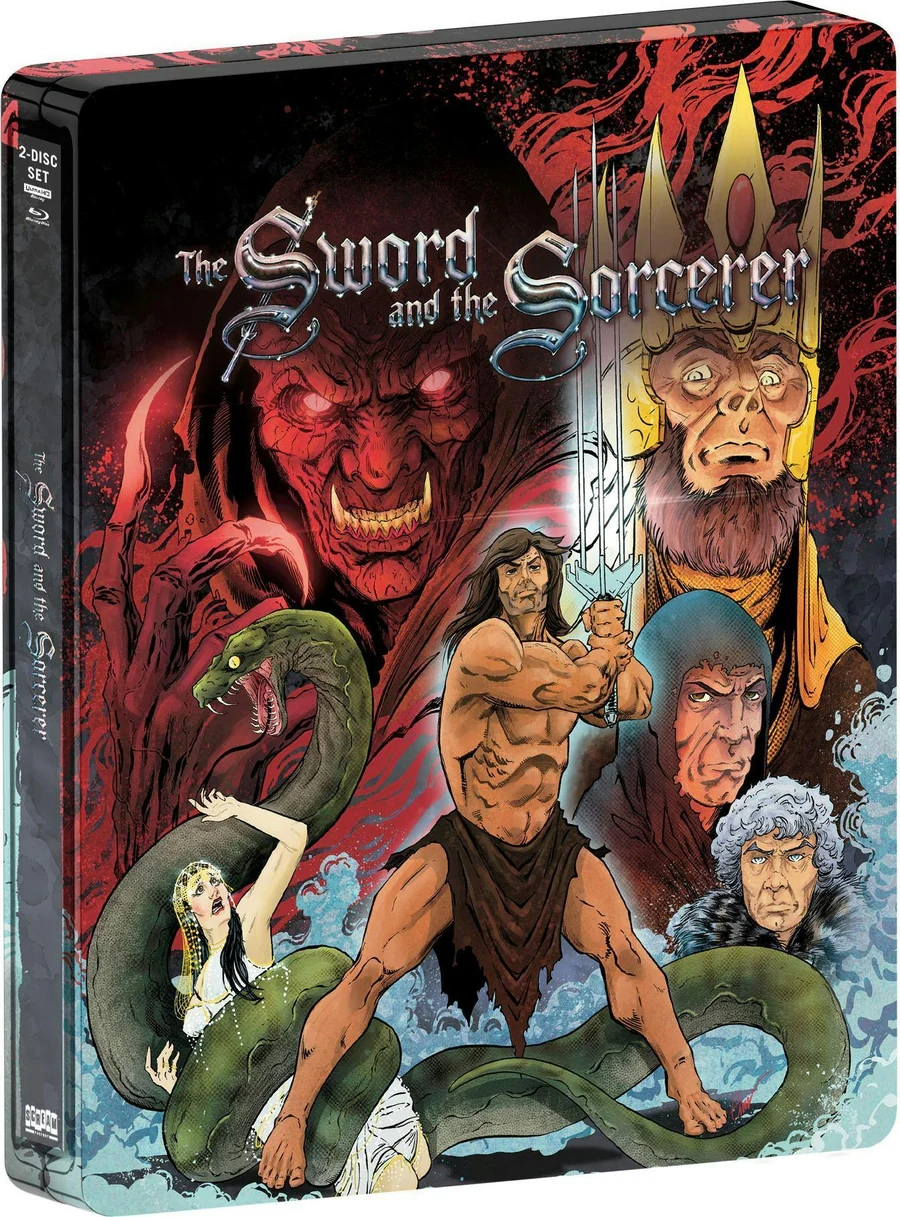 (steelbook) Sword and the Sorcerer (Scream Factory) (4k UHD / Blu-Ray) preorder