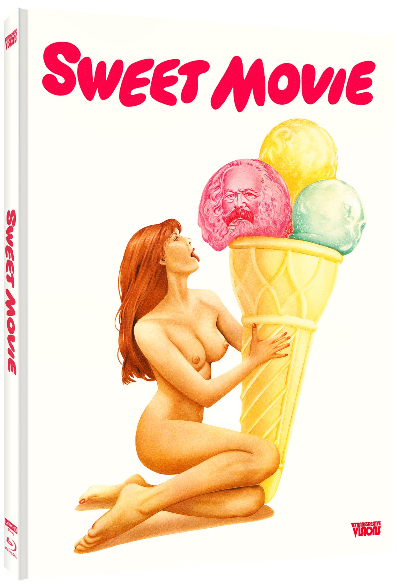 (Cover C) Sweet Movie (Mediabook 4k UHD / Blu-Ray All Region) Preorder