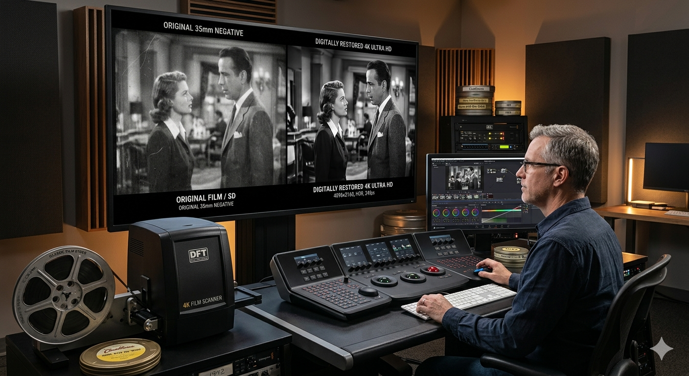 How Classic Films Are Remastered for 4K Ultra HD: The Process Behind Restoring Movies Like Ben-Hur