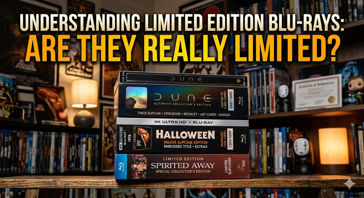 Limited Edition Blu-rays Explained: Are They Really Limited?